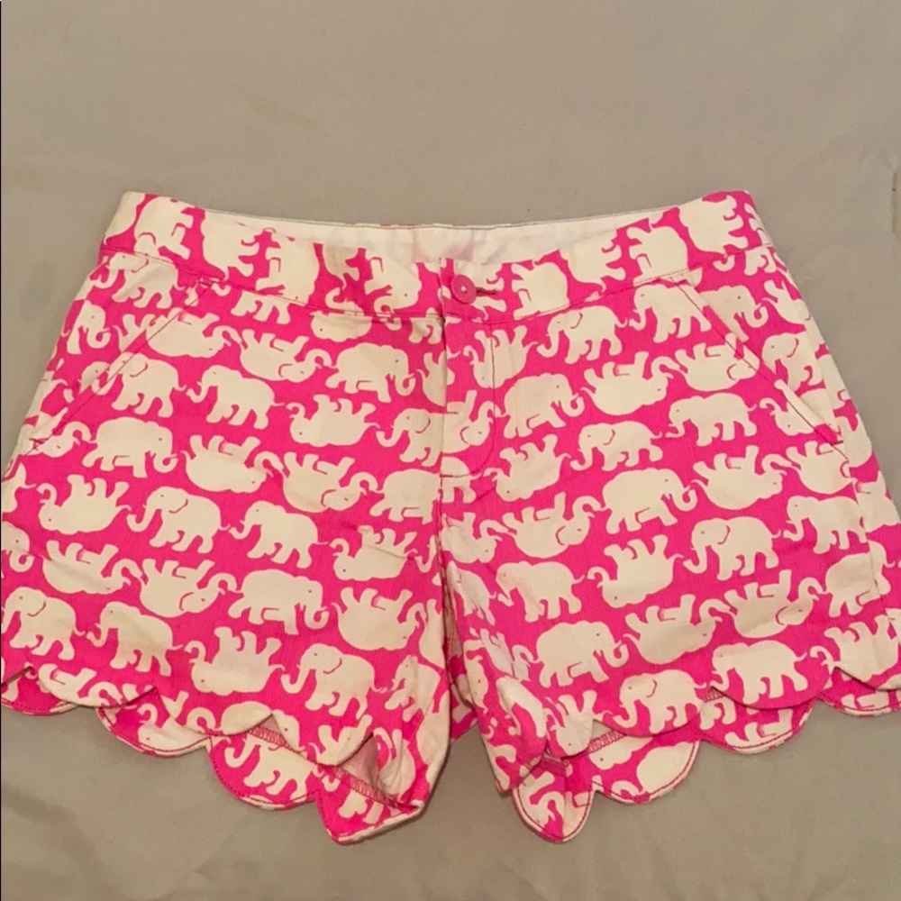 Hot Pink Lilly Pulitzer Elephant Short